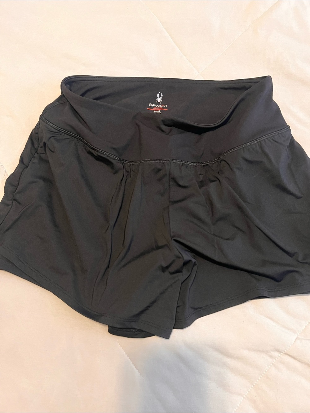 Spyder Black Women's Performance Running Shorts